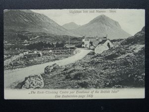 Scotland ISLE OF SKYE Sligichan Inn & Marsco c1905 Postcard by Abraham