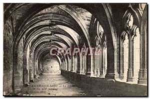 La Chaise Dieu - Le Cloitre XIV century Old Postcard