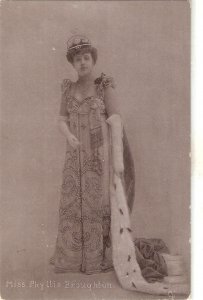 Miss Phyllis Broughton Tuck Silverette Ser. PC # 5316