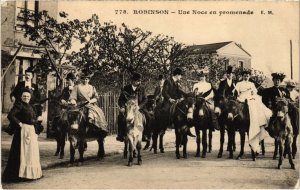 CPA LE PLESSIS-ROBINSON Une Noce en Promenade (1322573)