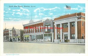 4 Postcards, Newton Iowa, Various Scenes, Square-Allfree Building-Cardinal Court