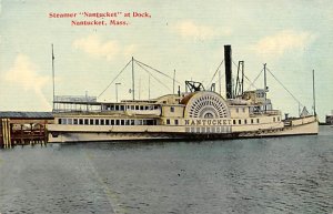 Nantucket River Steamship Ferry Boat Ship 