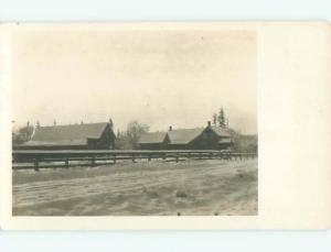 Old rppc BUILDING SCENE Architecture Postcard AB0995