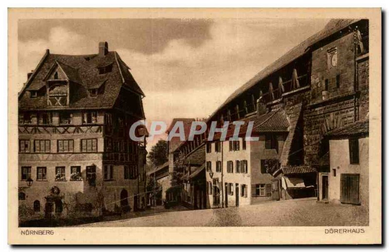 Postcard Old Nurnberg Durerhaus