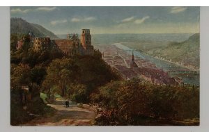 Germany - Heidelberg. View from the Terrace 