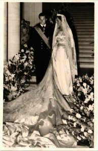 CPA AK Royal Wedding - Prince Albert - Princesse Paola BELGIAN ROYALTY (853689)