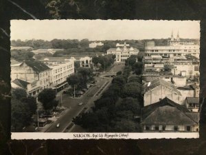 Mint Vietnam Real Picture Postcard View Of Saigon