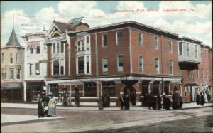 Germantown PA Post Office c1910 Postcard