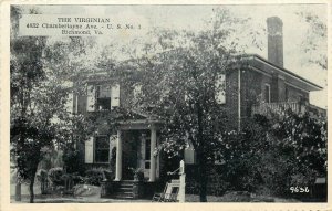 Postcard 1930s Virginia Richmond The Virginian Guest Home #4832 VA23-2671