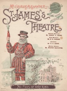 Hungarian Princess & The Butterfly Love Hungary Victorian London Theatre Prog...