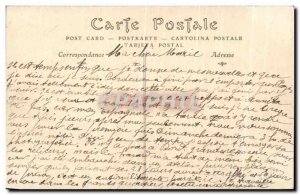 Old Postcard Bordeaux Grand Theater Trams