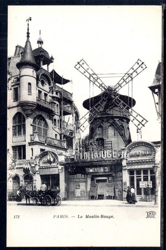 Le Moulin Rouge,Paris,France