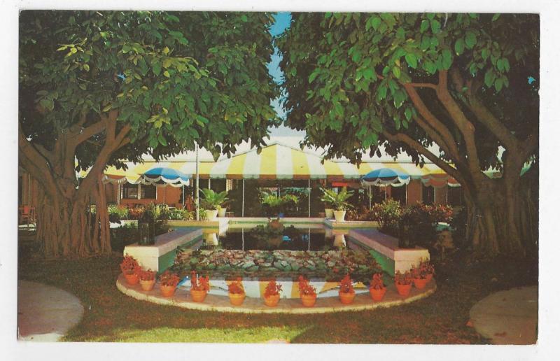 FL Fort Lauderdale Terrace Patio Restaurant Cocktail Lounge Vintage Postcard