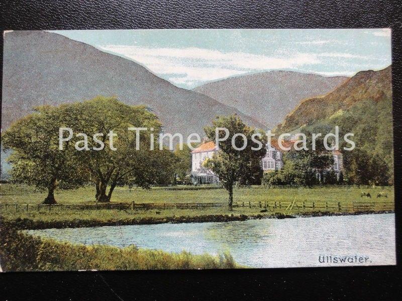 c1909 - Ullswater - showing old Hall