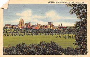 Tulsa Golf Course Skyline Tulsa OK 