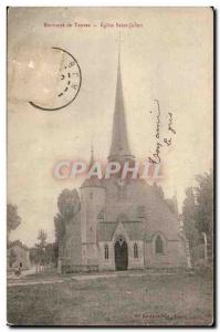 Surroundings of Troyes Postcard Ancient Church St. Julien