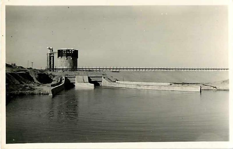 RPPC of Kingsley Dam With Water in Lake McConaughy NE Nebraska