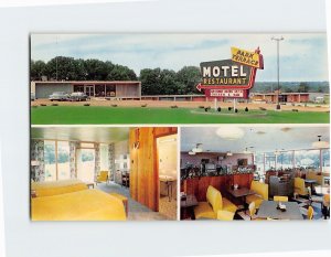 Postcard Park Terrace Motel and Restaurant Fulton Kentucky USA