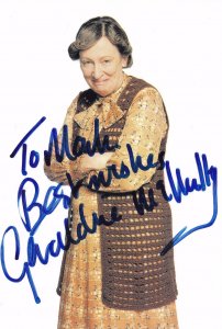 Geraldine McNulty The Vicar Of Dibley French & Saunders Titanic Hand Signed P...