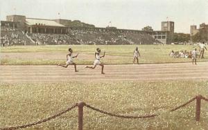 1950s Track Meet Sports Japan Postcard 3734