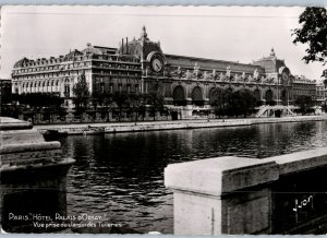 Hotel Palais D Orsay Taken From The Jardin Des Tulleries Paris France Postcard