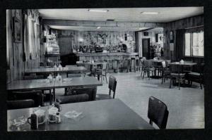 ME Kern Inn Restaurant Interior EUSTIS MAINE POSTCARD