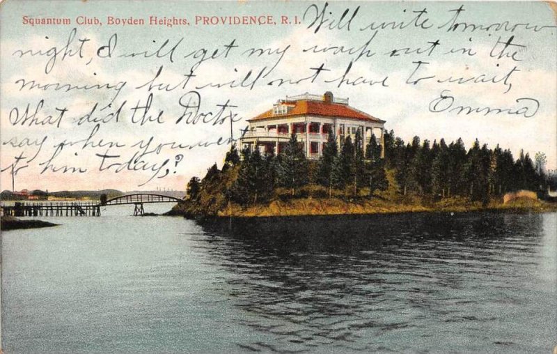 Rhode Island  Providence Squantum Club, Boyden Heights