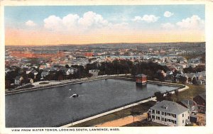 Veiw from Water Tower looking South - Lawrence, Massachusetts MA  