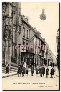 Argentan Old Postcard Suspended dial