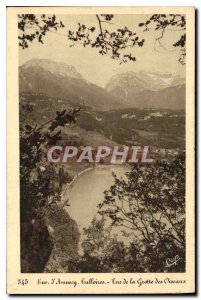 Postcard Old Approx Annecy Talloires to the Cave of Birds