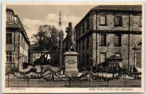 M-26214 Jean Paul Square And Monument Bayreuth Germany