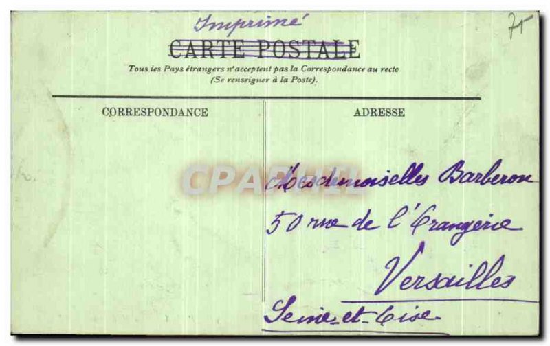 Old Postcard Paris La Madeleine