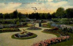 French Garden, Como Park in St. Paul, Minnesota