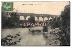 Old Postcard vicinity D & # 39Uzes Pont Du Gard