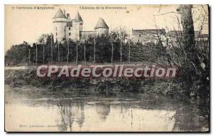 Old Postcard Chateau De La Rocherolle D'Argenton