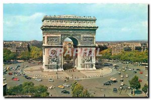 Postcard Old Paris and its Wonders the Place de l'Etoile and