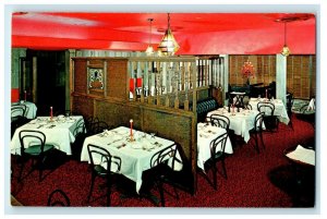King James Motor Hotel Beefeater Room Restaurant Newport News VA Postcard