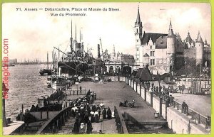 af4414 - BELGIUM Belgique - Carte Postal Ancienne VINTAGE POSTCARD - Anverse-