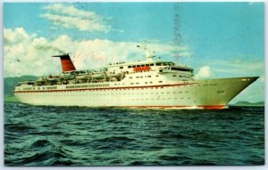 Postcard - m.v. Cunard Princess