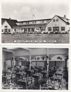 Woodside Holiday Centre Skegness Camp 2x Real Photo Postcard s