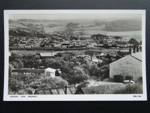 Wales Flintshire GRONANT General View showing Caravan Site c1940s RP Postcard