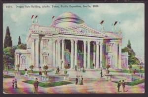 Oregon Building,Alaska,Yukon Expo,Seattle,1909 Postcard 