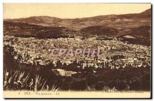 Postcard Old Fez Vue Generale