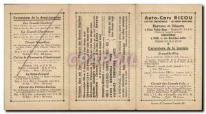 Booklet Grande Chartreuse Auto Cars Ricou bureux in Grenoble and Nice (Marech...