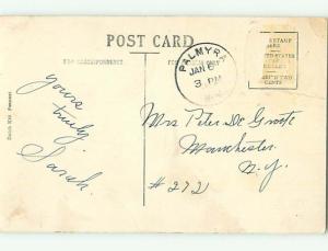 Divided-Back COMIC POSTCARD Palmyra New York NY HM4768