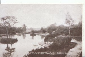 Kent Postcard - Tunbridge Wells - Lake On The Common - Ref 15206A