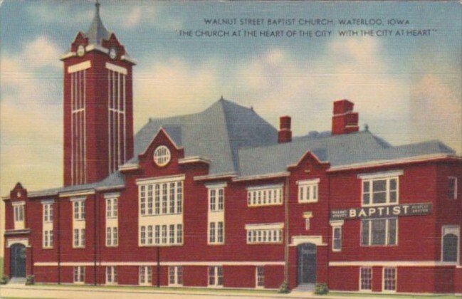 Iowa Waterloo Walnut Street Baptist Church