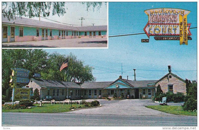 Boulevard Gardens Motel Court, Town of Tinawanda, New York, 40-60´s