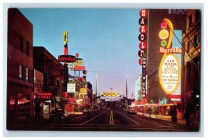 Vintage Virginia Streen Reno, Nevada. Postcard F117E