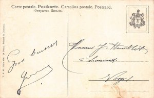 L078 France 1910 Humanized Rabbits in the classroom Easter fantasy postcard